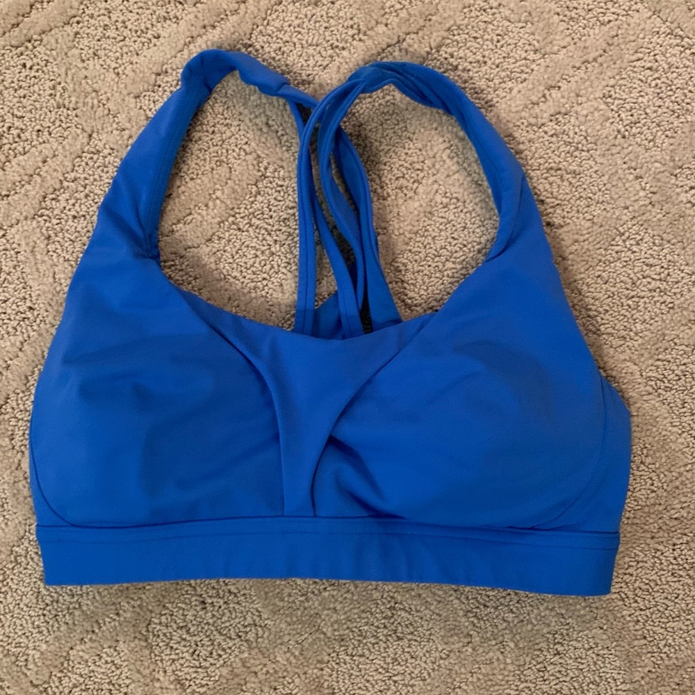 Blue Lulu Bra